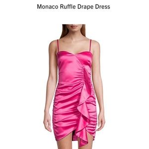 LIKELY Monaco Ruffle Drape Dress
